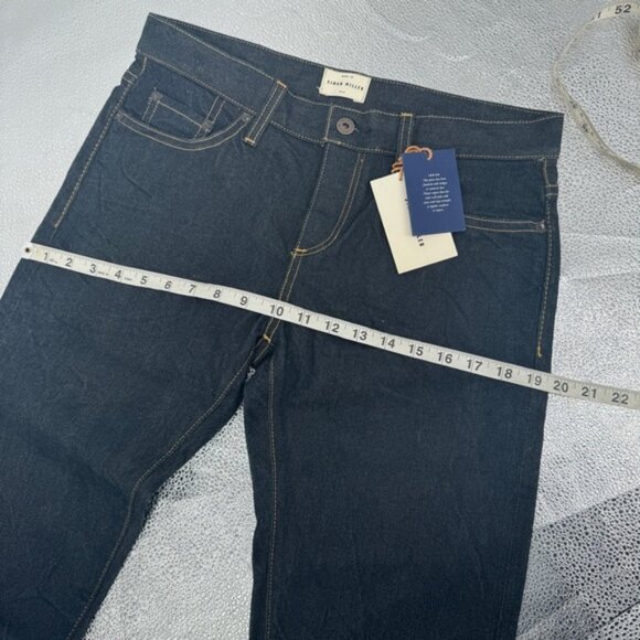 NWT Simon Miller W003 Como indigo slim boyfriend jeans raw hem - Picture 11 of 12